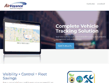 Tablet Screenshot of airvoyance.com